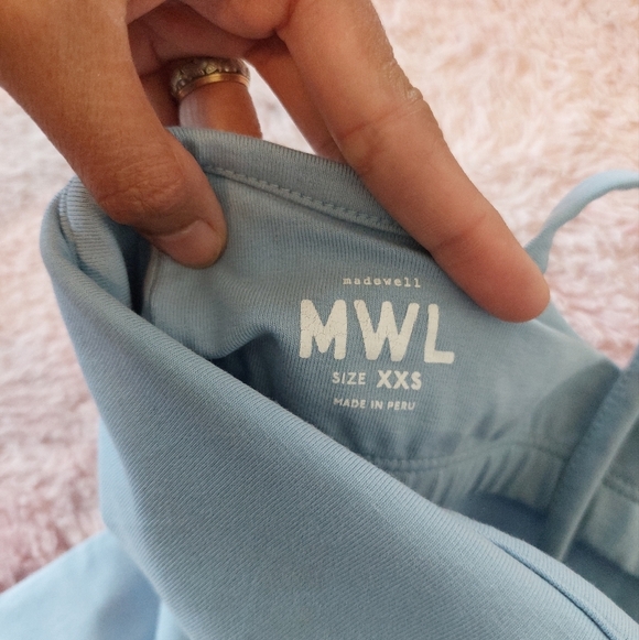 Madewell MWL Knit Biker Unitard Botanical Dye Edition Size XXS NWT - Picture 7 of 9